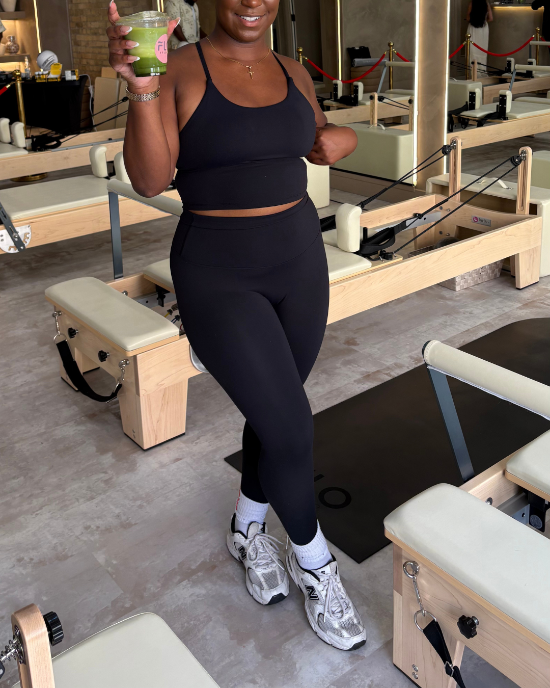 Sculpt Waisted Legging - BLACK