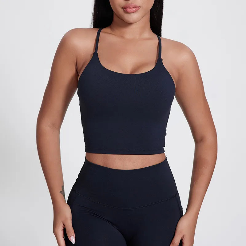 Sculpt Tank Top - BLACK