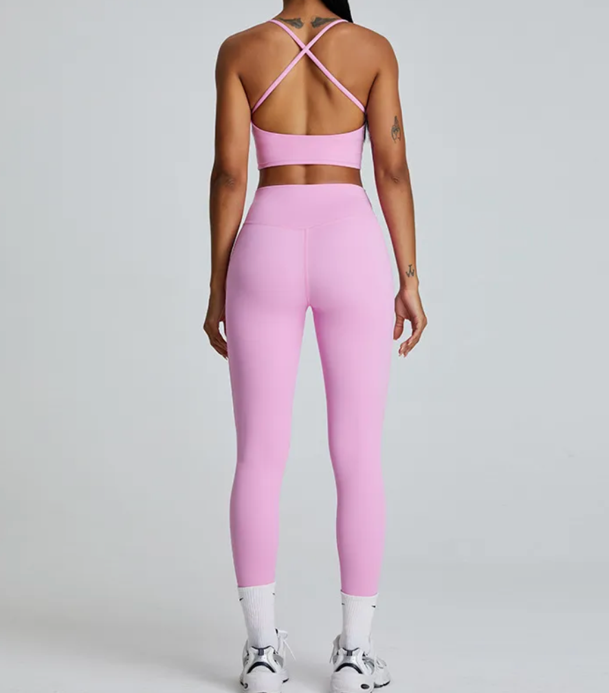 Sculpt Tank Top - MIST PINK