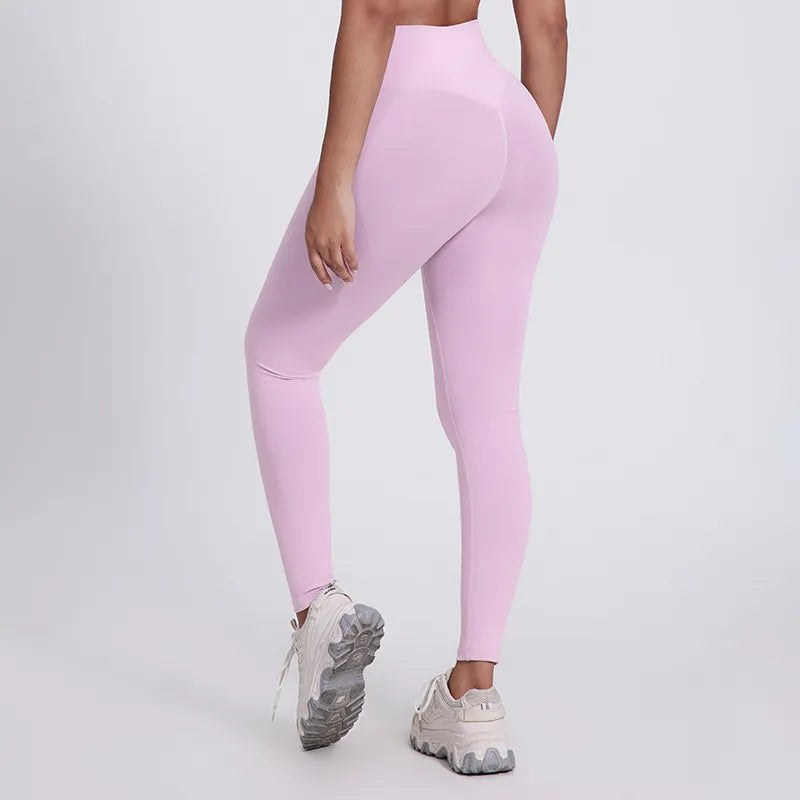 Sculpt Waisted Legging - MIST PINK